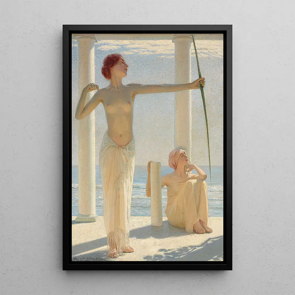 L'archer - Max Nonnenbruch — framed artwork on a wall