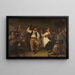 Danse des pêcheurs - Max Rentel — framed artwork on a wall