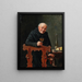 Dinner Painting - Max Scholz — framed artwork on a wall