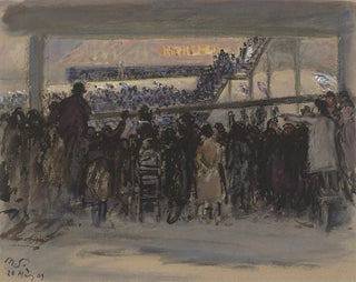 Six-Day Race in Berlin - Max Slevogt — artwork view