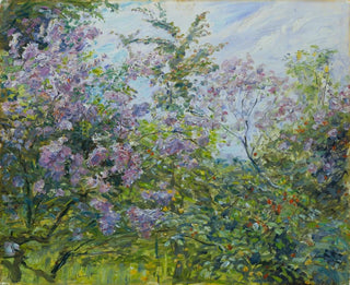Lilas en fleurs - Max Slevogt — artwork view