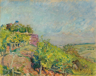 Harvest of Grapes at Neukastel - Max Slevogt — artwork view