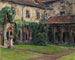 Cloître de l'abbaye des Augustins à Landau II - Max Slevogt — artwork view