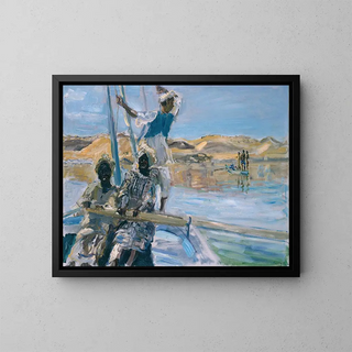 Pirates - Max Slevogt — framed artwork on a wall
