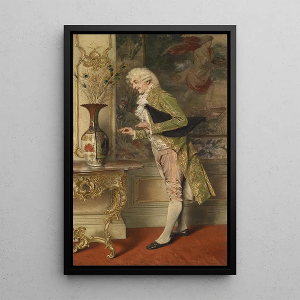 The Rider - Max Volkhart — framed artwork on a wall