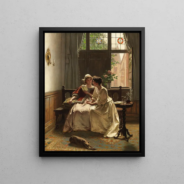 Good news - Max Volkhart — framed artwork on a wall