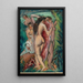Bathers - Max Weber — framed artwork on a wall