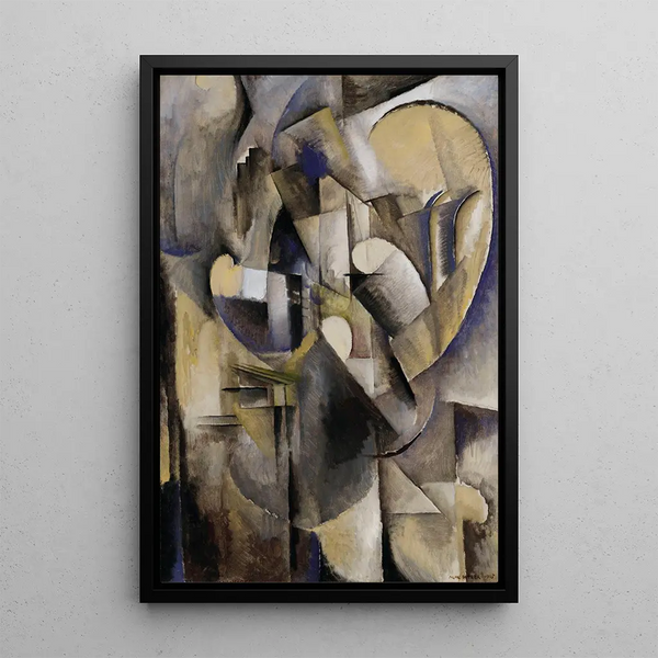 Interior with Music - Max Weber — framed artwork on a wall