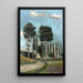 Allée dans la région de Dachau - Max Zettler — framed artwork on a wall