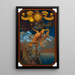Prometheus - Maxfield Parrish — framed artwork on a wall