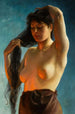 La belle aux cheveux noirs - Maxime Dastugue — artwork view