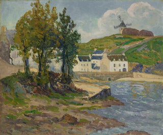 October Sky in Trouville - Maxime Maufra — artwork view