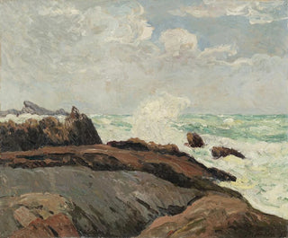 Marine painting of Saint-Gunol, Penmarch - Maxime Maufra — artwork view