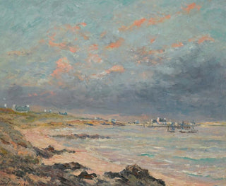Evening Gold at Kerhostin - Maxime Maufra — artwork view