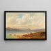 Partie au lac de Constance - Maximilian Haushofer — framed artwork on a wall