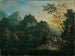 Alpine landscape with bridge - Maximilian Joseph Schinnagl — artwork view