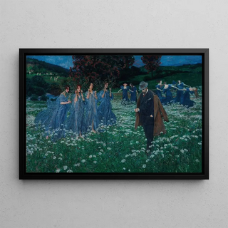 A World - Maximilian Lenz — framed artwork on a wall
