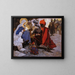 The Three Wise Men - Maximilian Liebenwein — framed artwork on a wall