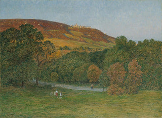 View of the Cobenzl on the Kahlenberg near Vienna - Maximilian Suppantschitsch — artwork view