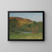 View of the Cobenzl on the Kahlenberg near Vienna - Maximilian Suppantschitsch — framed artwork on a wall