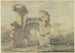 Roman Ruins with Barrel Vault, Caracalla Baths - Maximilian von Verschaffelt — artwork view