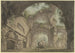 the Roman ruins hall of the basilica of Constantine - Maximilian von Verschaffelt — artwork view