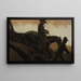 Return to Sandhill Camp - Maynard Dixon — framed artwork on a wall