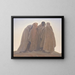 Forms of Fear - Maynard Dixon — framed artwork on a wall