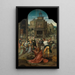 Decapitation of Saint John the Baptist - Master of 1518 — framed artwork on a wall
