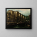 Mansion au bord de l'eau de Said Paa - Megerdich Jivanian — framed artwork on a wall