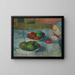 Still life with a profile of Mimi - Meijer Isac de Haan — framed artwork on a wall