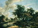 a Stormy Landscape - Meindert Hobbema — artwork view