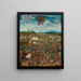 The Anachronistic Seat of the Battle of Alesia - Melchior Feselen — framed artwork on a wall
