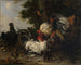 La guerre dans la cour des poules - Melchior de Hondecoeter — artwork view