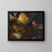 L'Annunciation - Melchiorre Galluzzi — framed artwork on a wall