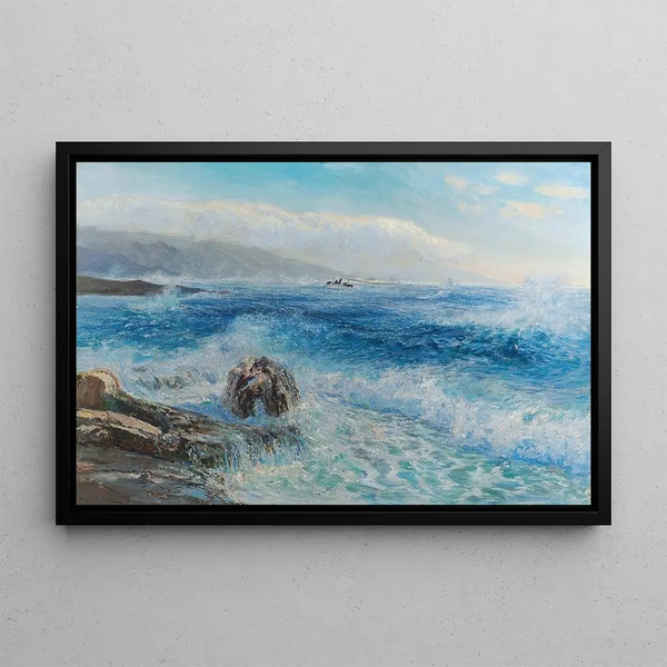 Neverin - Menci Clement Crnčić — framed artwork on a wall