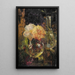 Roses jaunes dans une carafe - Menso Kamerlingh Onnes — framed artwork on a wall