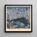 Marine Painting II - Dezider Czlder — framed artwork on a wall