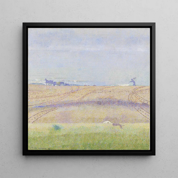 Misty Sea - Jan Toorop — framed artwork on a wall