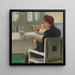 Mother and Child at the Table During Breakfast - Carl Moll — wall display of the artwork