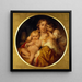 Mother and Children - Paul Delaroche — framed artwork on a wall