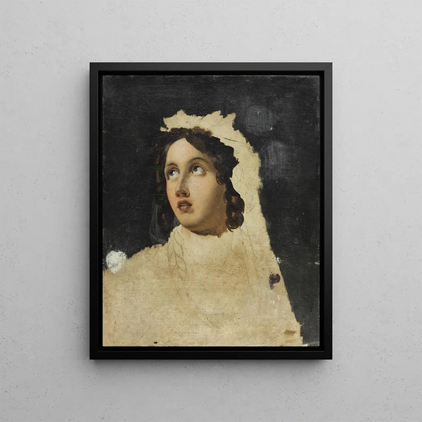 Study for The Three Glorious Days - Merry-Joseph Blondel — framed artwork on a wall