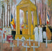 Messe devant la tombe d'Ernest Psichari - Maurice Denis — displayed in an interior