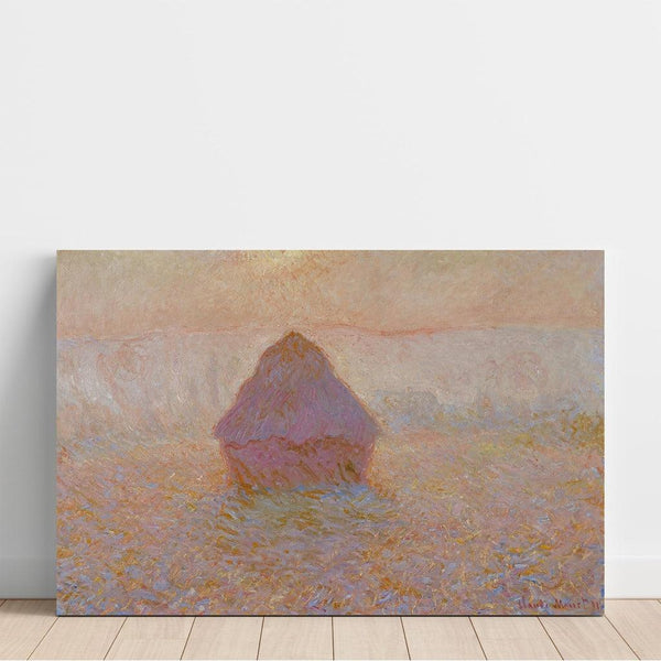 Reproduction of the painting Mill - Sun in the mist - Claude Monet