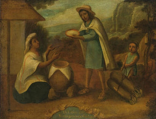 Lovo and Yndia producing Zambaigo - Mexican school — artwork view