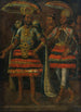 Portrait of Moctezuma and Cuauhtémoc - Mexican School — artwork view