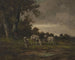 Sheep in the meadow at the edge of the forest - Michał Elwiro Andriolli — artwork view