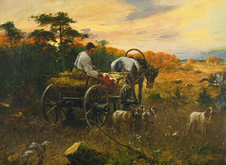 End of Day - Michał Gorstkin Wywierski — artwork view