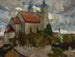 Church among the trees - Michał Rouba — artwork view