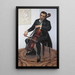 Portrait of a Man - Michał Wiktor Czepita — framed artwork on a wall